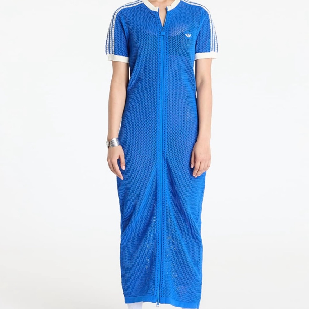 Adidas Originals Premium Crocheted Dress - Blue